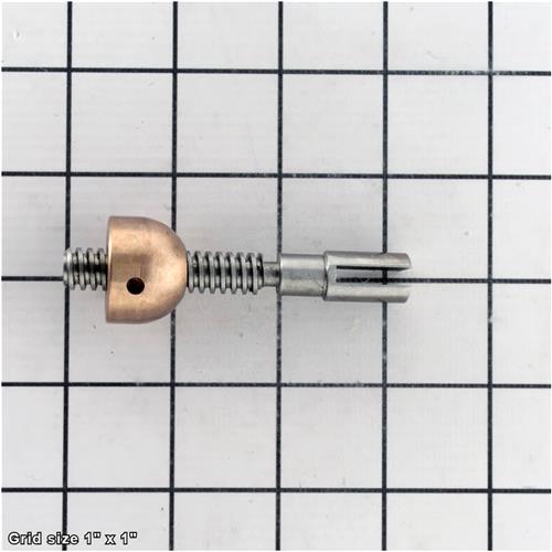THREADED SHAFT W/DOMED BEARING