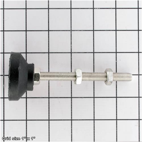FOOT M10-1.5 X 60D (RUBBER)