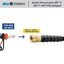 Load image into Gallery viewer, 1/4 In Quick-Disconnect Socket X 1/4 In FPT Pressure Washer Adapter