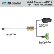 Load image into Gallery viewer, 3/8 In Quick-Disconnect Socket X 3/8 In FPT Pressure Washer Adapter