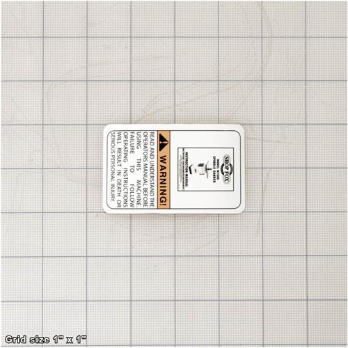 READ MANUAL LABEL
