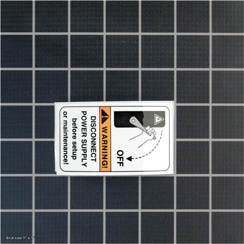 DISCONNECT POWER LABEL
