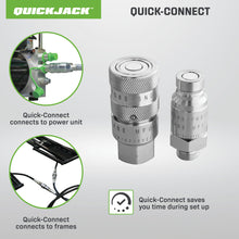 Load image into Gallery viewer, QuickJack 6000ELX Super-Long Portable Car Lift - 6,000-lbs. Capacity (5175650)