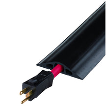 Load image into Gallery viewer, 5 ft. 3-Channel, Rubber Duct Office Cable Protector — image 2 of 2