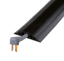 Load image into Gallery viewer, 5 ft. 3-Channel Rubber Duct Office Cable Protector - RFD5-5