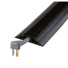 Load image into Gallery viewer, 5 ft. 3-Channel Rubber Duct Office Cable Protector — image 2 of 2