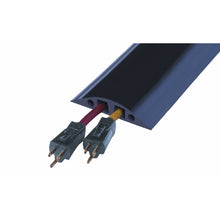 Load image into Gallery viewer, 5 ft., 2-Channel Rubber Duct Office Cable Protector — image 2 of 2