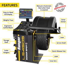 Load image into Gallery viewer, Ranger R80EX Tilt-Back Tire Changer and LS45DS Wheel Balancer Package (5140440)