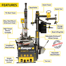 Load image into Gallery viewer, Ranger R76ATR Tilt-Back Tire Changer and DST30PX Wheel Balancer Package (5140309)