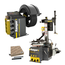 Load image into Gallery viewer, Ranger R980XR Swing-Arm Tire Changer and DST2420X Wheel Balancer Package (5140312)