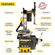 Load image into Gallery viewer, Ranger R980XR Swing-Arm Tire Changer and LS45DS Wheel Balancer Package (5140443)