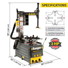 Load image into Gallery viewer, Ranger R980XR Swing-Arm Tire Changer and DST2420X Wheel Balancer Package (5140312)