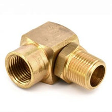 Load image into Gallery viewer, Brass Part 3/8" F NPT X 1/2" M NPT