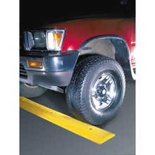 Load image into Gallery viewer, 9 ft Standard Recycled Plastic Speed Bump, with Lag Bolt Hardware, Yellow — image 3 of 4
