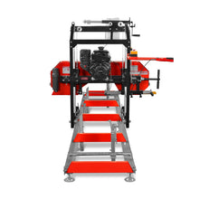 Load image into Gallery viewer, MechMaxx 22" Portable Sawmill, KOHLER 9.5hp 277cc Gasoline Engine, 18" Board Width, 13' Track Length, SM-22