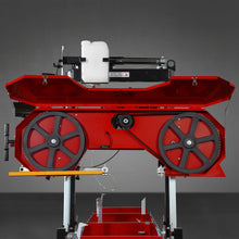 Load image into Gallery viewer, MechMaxx 26" Portable Sawmill, 420cc 15HP E-Start Gasoline Engine, 20" Board Width, 13' Track Length, SM-26