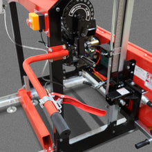 Load image into Gallery viewer, MechMaxx 32" Portable Sawmill, KOHLER CH440 429cc E-Start Gasoline Engine, 26.5" Board Width, 13' Track Length, SM-32