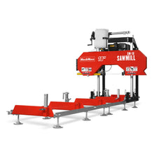 Load image into Gallery viewer, MechMaxx 18" Portable Sawmill, 212cc 7HP Gasoline Engine, 15" Board Width, 10' Track Length, SM-18