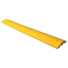 Load image into Gallery viewer, 6 ft Standard Recycled Plastic Speed Bump, with Steel Spike Hardware, Yellow — image 4 of 4
