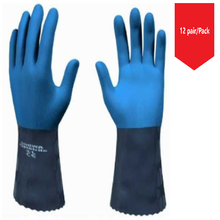 Load image into Gallery viewer, Showa 720 Atlas Nitrile Coated Chemical Resistant Gloves - 12Pr/Pk