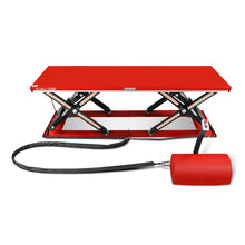 Load image into Gallery viewer, MechMaxx Stationary Electric Hydraulic Parallel Double Scissor Lift Table 6600lb Capacity, 112.9" x 39.4"Platform, 34.3"Lift Height, UL Certified Motor, ELT66P