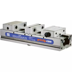 Grizzly T10065 - 4" High Precision Double Clamp Milling Vise