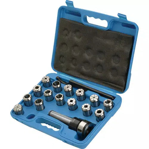 Grizzly T10070 - 16 pc. MT3 Quick Change Collet Set