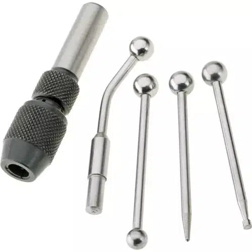 Grizzly T10087 - 5-pc Wiggler/Center Finder Set