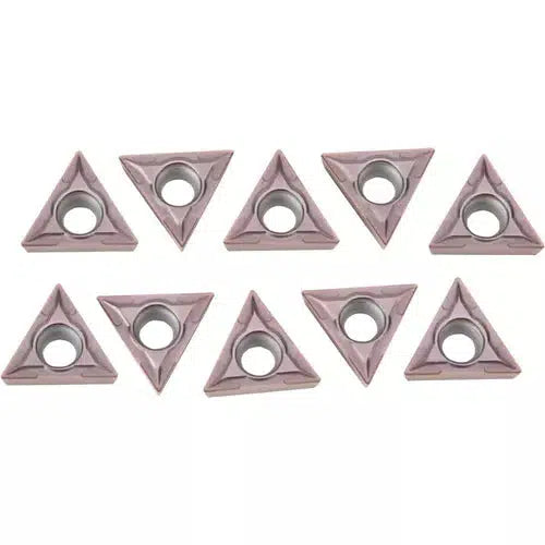 Grizzly T10375 - Carbide Inserts TCMT for Steel, pk. of 10