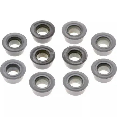 Grizzly T10387 - Carbide Inserts RDMT for Steel, Stainless, pk. of 10