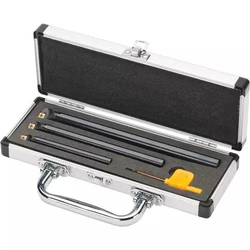Grizzly T10438 - Carbide Insert CCMT Boring Bar Set, 3 pc.