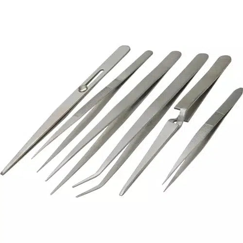 Grizzly T25295 - 6-Piece Tweezer Set