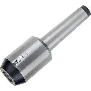 Grizzly T25696 - 3/4" MT #3 End Mill Holder, Draw Bar Thread M12 x 1.75