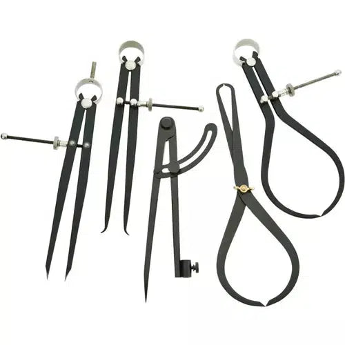 Grizzly T25802 - 5-Pc. Woodworking Caliper Set