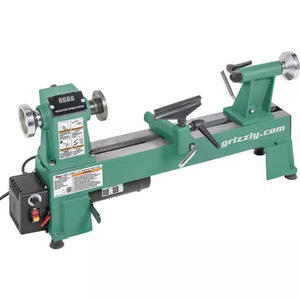 Grizzly T25926 - 10" x 18" Variable-Speed Benchtop Wood Lathe