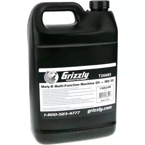Grizzly T26685 - Moly-D Multi-Function Machine Oil - ISO 32, 1 Gallon