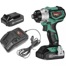 Load image into Gallery viewer, Grizzly PRO T30291X2 - 20V Impact Driver Kit with 2 Li-Ion Batteries &amp; Charger