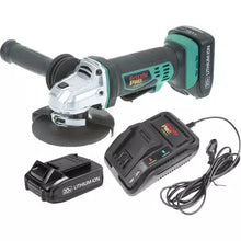 Load image into Gallery viewer, Grizzly PRO T30299X2 - 20V Angle Grinder Kit with 2 Li-Ion Batteries &amp; Charger