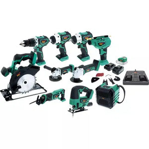 Grizzly PRO T30309 - 20V 11-Tool Master Kit