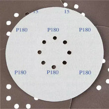 Load image into Gallery viewer, Grizzly T30678 - 8-7/8&quot; A/O Drywall Sanding Disc, 180 Grit H&amp;L 8 Hole, 5 pk.