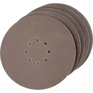 Grizzly T30679 - 8-7/8" A/O Drywall Sanding Disc, 220 Grit H&L 8 Hole, 5 pk.