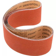 Load image into Gallery viewer, Grizzly T31812 - 4&quot; x 48&quot; Ceramic Sanding Belt 100 grit, 5 Pk.