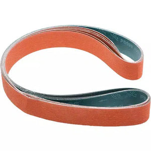 Grizzly T32052 - 2" x 72" Ceramic Sanding Belt, 100 Grit, 5 Pk.