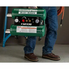 Load image into Gallery viewer, Grizzly PRO T32336 - 4-Gallon Oil-Free Quiet Series Air Compressor