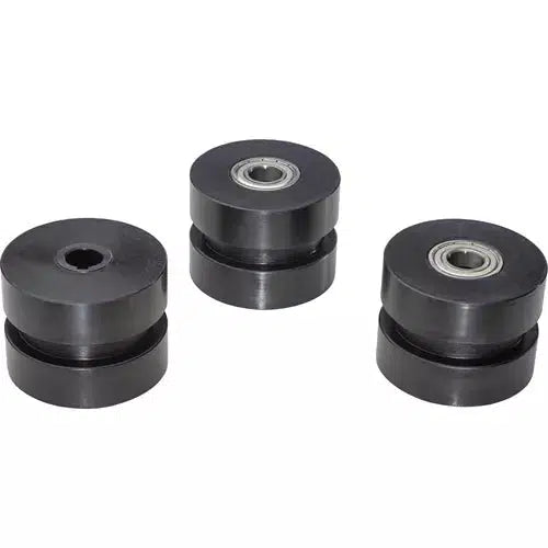 Grizzly T33044 - Square Tube Rollers, 1/2