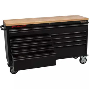 Grizzly T33254 - 61" 9-Drawer Tool Chest