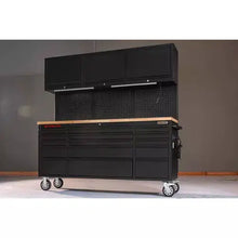 Load image into Gallery viewer, Grizzly T33276 - 72&quot; 15 Drawer &amp; Upper Cabinet Tool Chest