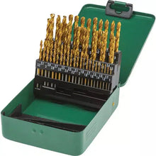 Load image into Gallery viewer, Grizzly PRO T33686 - M2 HSS Metric TiN-Coated Drill Bit Set, 51 Pc.