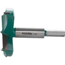 Load image into Gallery viewer, 2-3/4" Tungsten Carbide Hex Shank Forstner Bit