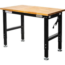 Load image into Gallery viewer, 4' Adjustable Heavy-Duty Workbench with Outlets